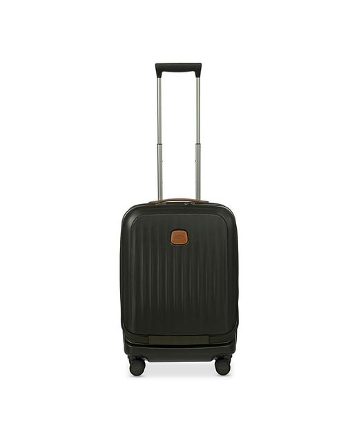 Bric's Black Taormina 21 Expandable Pocket Spinner Suitcase