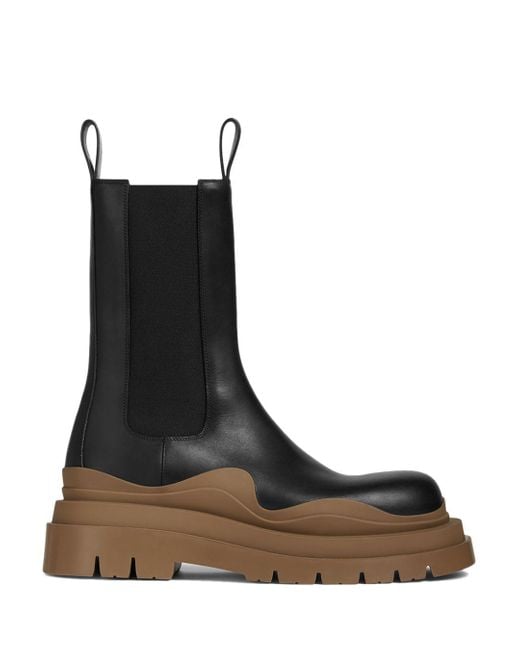 bottega veneta platform boots