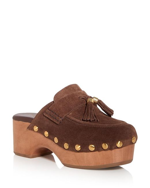 Rag & Bone Brown Maisie Clogs