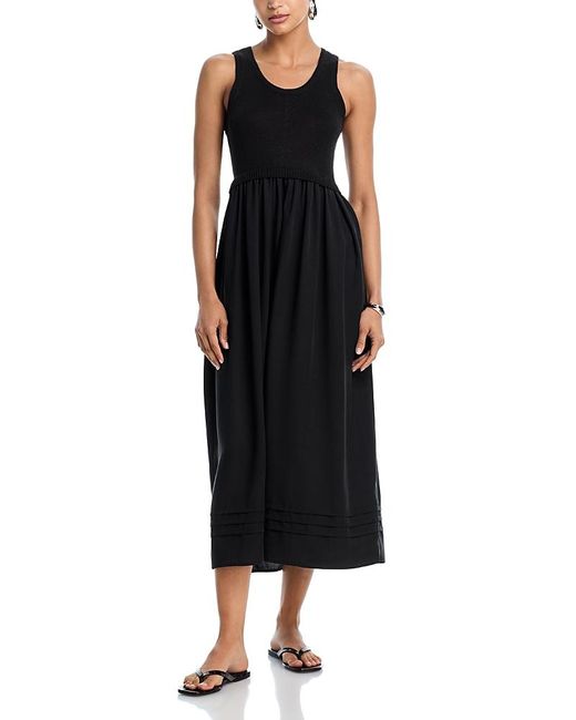 Bella Dahl Black Sweater Midi Dress