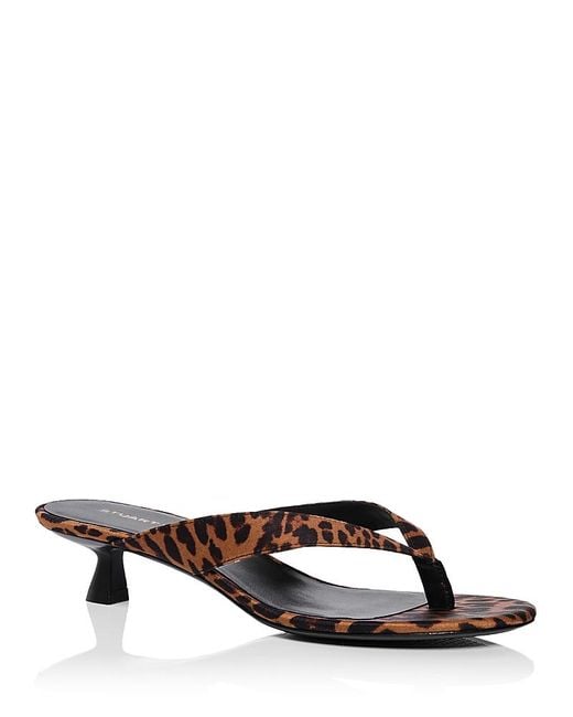 Stuart Weitzman Multicolor Rio Sleek Sandals
