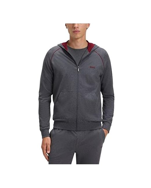 Boss Gray Mix & Match Hoodie for men