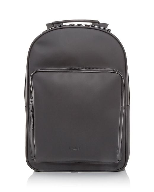 Rains Gray Book Daypack Large Backpack