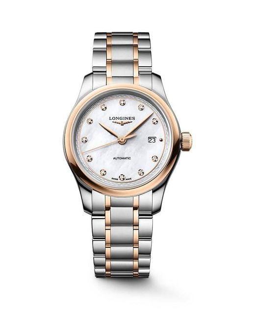 Longines Metallic Master Collection Watch, 30Mm