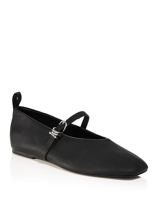 Rag & Bone Black Spire Mary Jane Flats