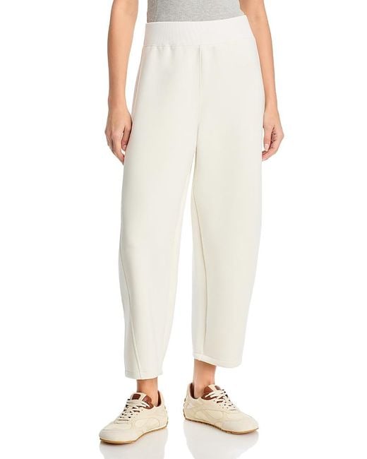 Spanx White Airessentials Luxe Ankle Pants