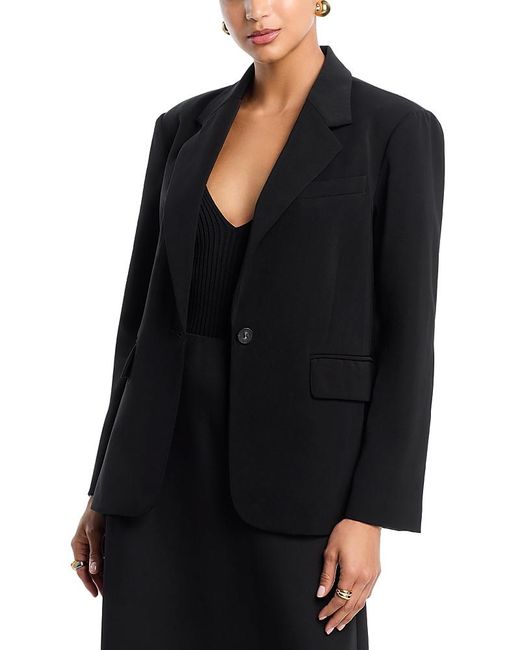 Aqua Black Suit Jacket