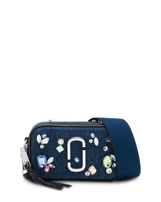Marc Jacobs Blue The Gem Denim Snapshot