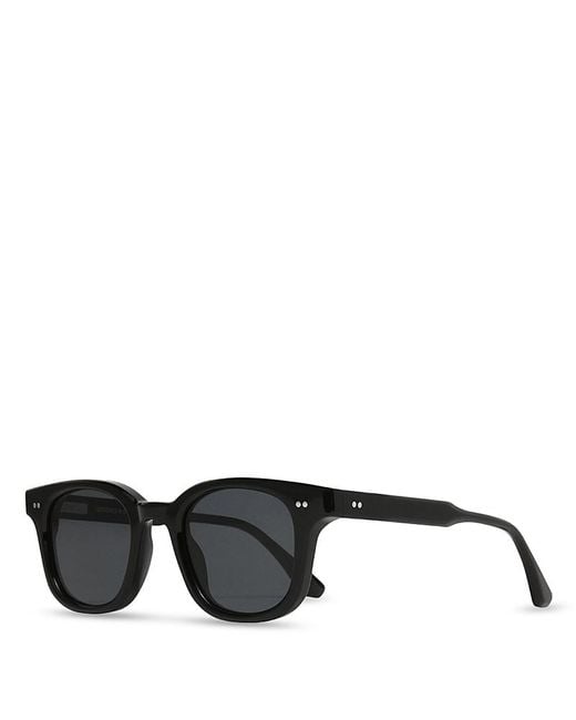 Chimi Black Square Sunglasses, 46Mm
