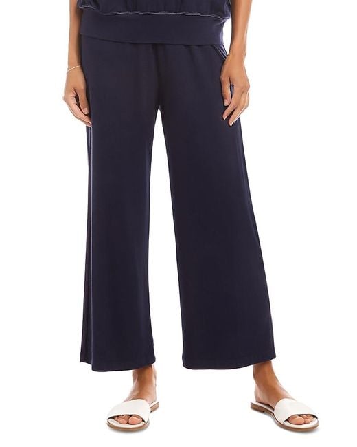 Karen Kane Blue Drawstring Lounge Pants