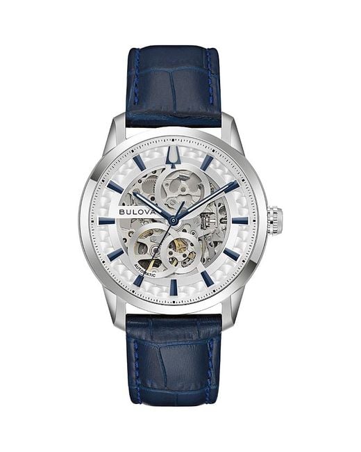 Bulova Blue Classic Sutton Watch, 40M for men