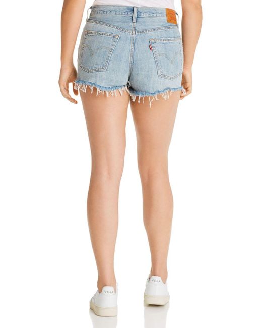 levis waveline shorts