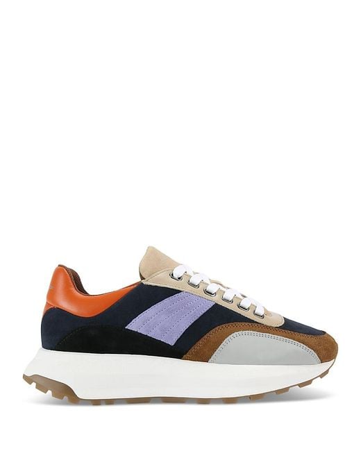 Kurt Geiger Blue Gaspar Running Sneakers for men