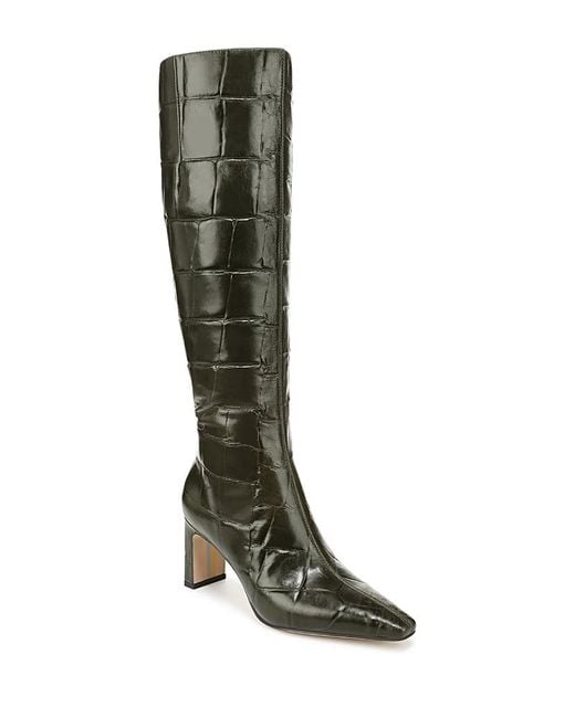 Sam Edelman Green Sylvia 2 Leather Tall Boots