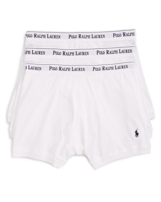 white polo boxers