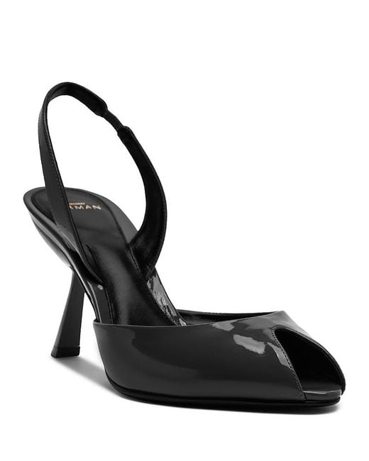 Alexandre Birman Black Miranda Slingback Pumps