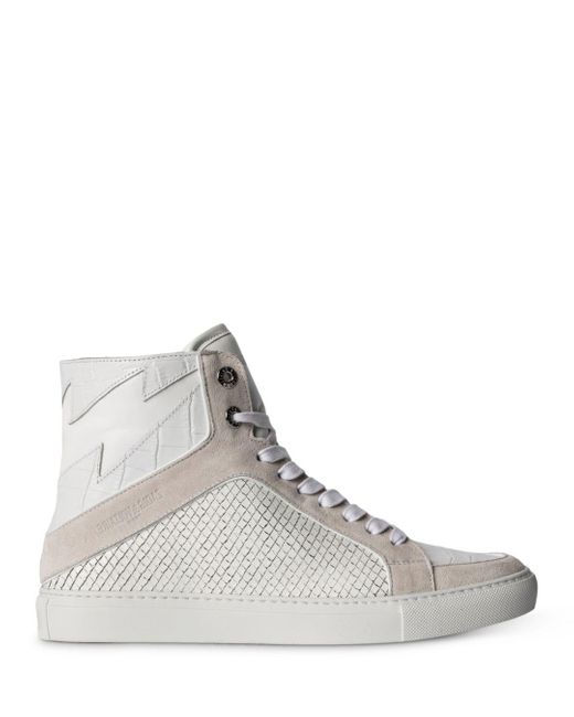 high flash sneakers zadig