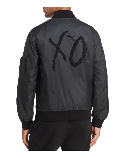 PUMA X Xo The Weeknd Bomber Jacket in Black for Men | Lyst