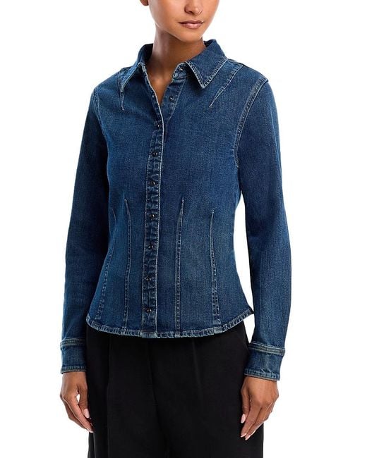 Levi's Blue Shaped Shirt