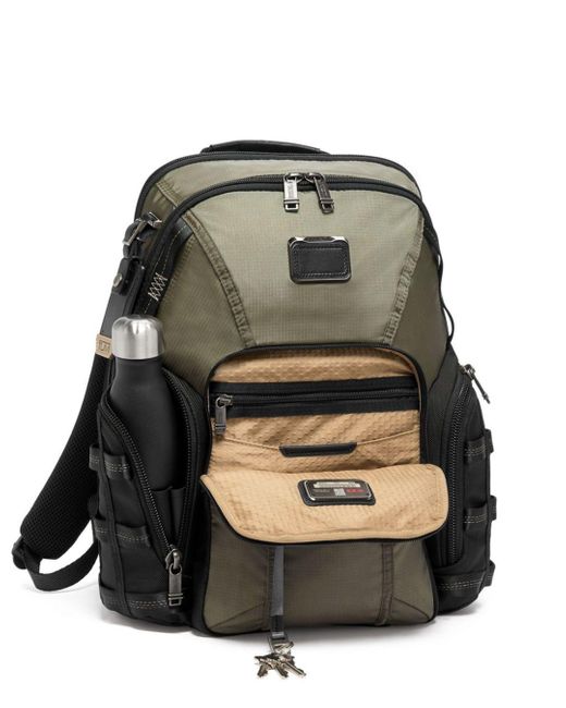 Tumi Synthetic Alpha Bravo Navigation Backpack in Olive Green (Green ...