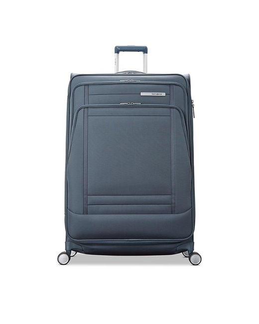 Samsonite Blue Uplift Large Expandable Spinner Suitcase