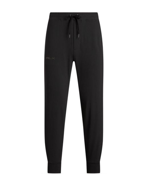Polo Ralph Lauren Rlx Performance Jersey Jogger Pants in Black for Men |  Lyst