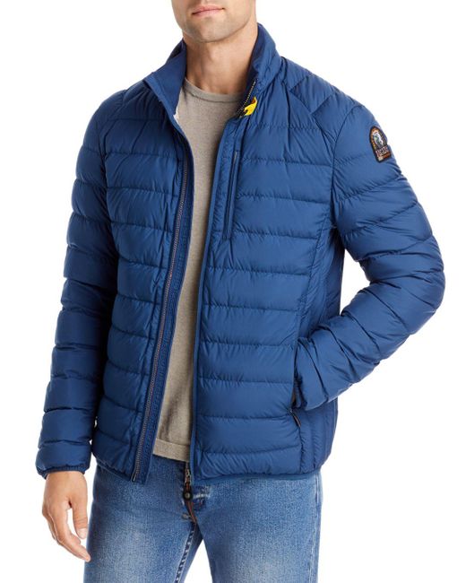 Parajumpers Ugo Down Puffer Jacket in Blue for Men | Lyst
