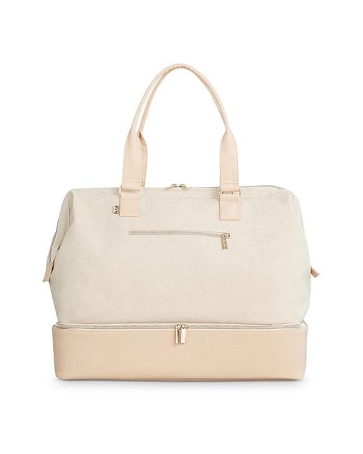 BEIS Natural The Weekender Bag