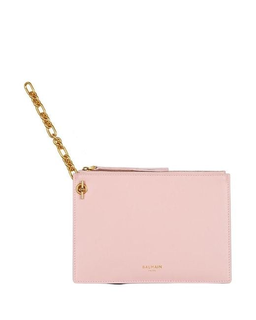 Balmain Pink Pulse Card Holder