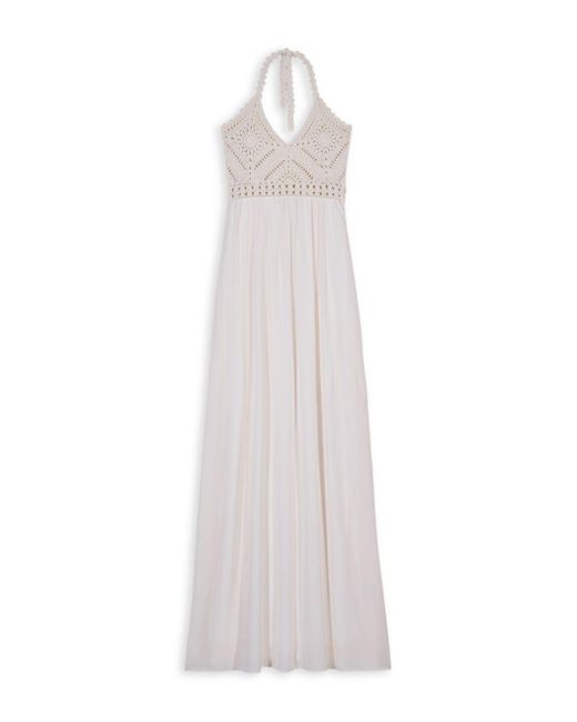 Ba&sh Firenza Halter Dress in White | Lyst