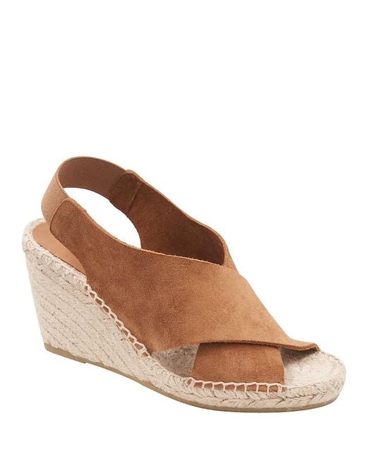Andre Assous Brown Figaro Slingback Espadrille Sandals