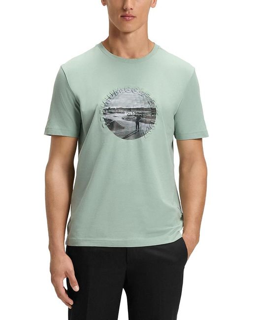 Boss Green Graphic Heritage Tee for men