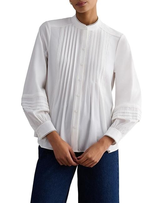 Hobbs Gray Mariette Blouse