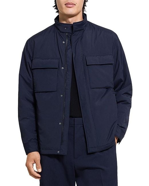 Theory Blue Field Jacket for men