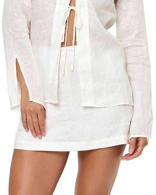 LSPACE White L*Space Venice Skort