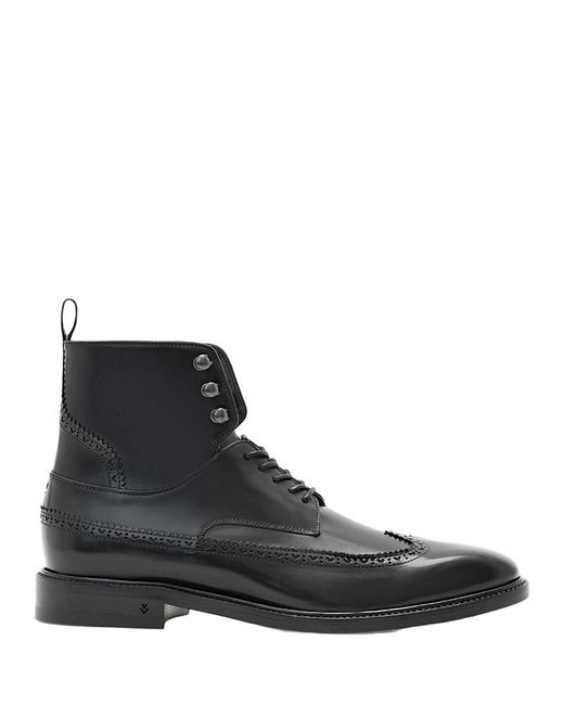 John Varvatos Wingtips 9 Black John Varvatos 8.5 M Mans Plain LUXE Wing Tip Black Shoes  main image 3