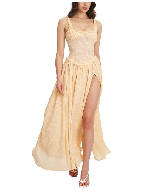 palmer silver glitter drop waist maxi-dress miss circle Miss Circle Glitter Drop Waist Maxi Dress