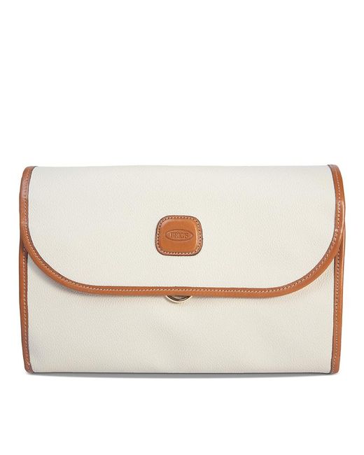 Bric's Natural Firenze Tri-Fold Toiletry Kit