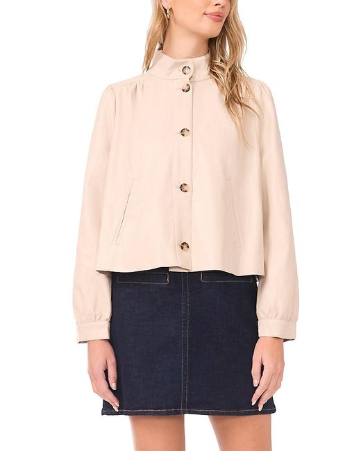 Vince Camuto Blue Short Bubble Jacket