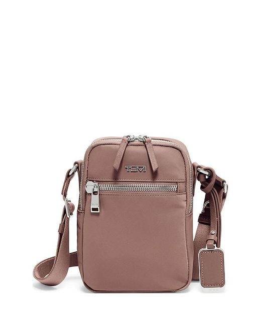 Tumi Brown Voyageur Persia Crossbody Bag