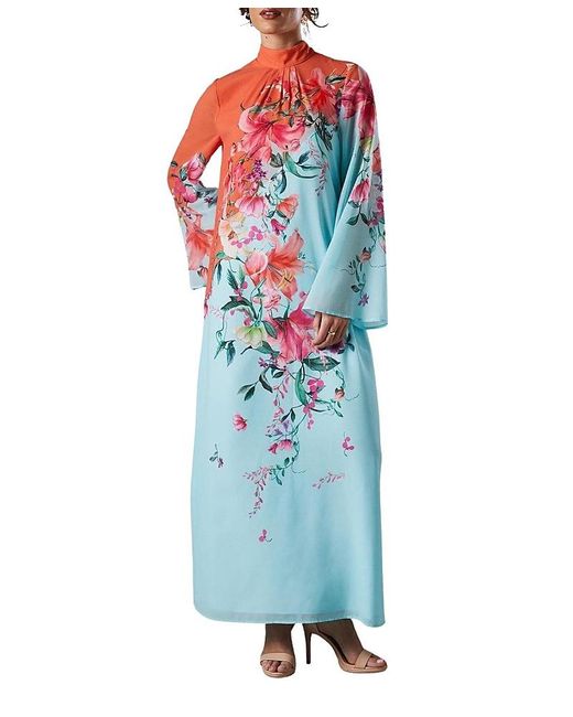 chinese dress ladies Shells By The Coast Ruffle Maxi