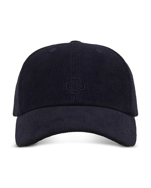Maje Blue Corduroy Cap