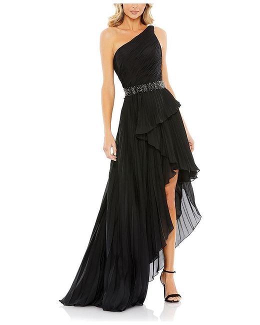 corset black wedding dresses Mac Duggal black strapless dress with front "purse pockets"  Back 2 Back  Luxury Consignment