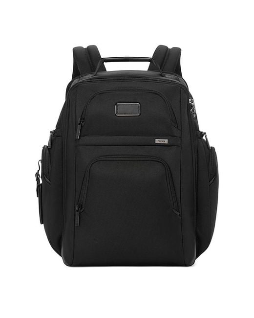 Tumi Black Alpha 3 Brief Pack for men