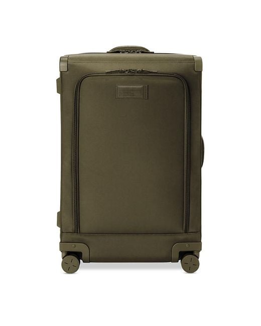 Dagne Dover Green Sydney 28.5 Checked Rolling Suitcase