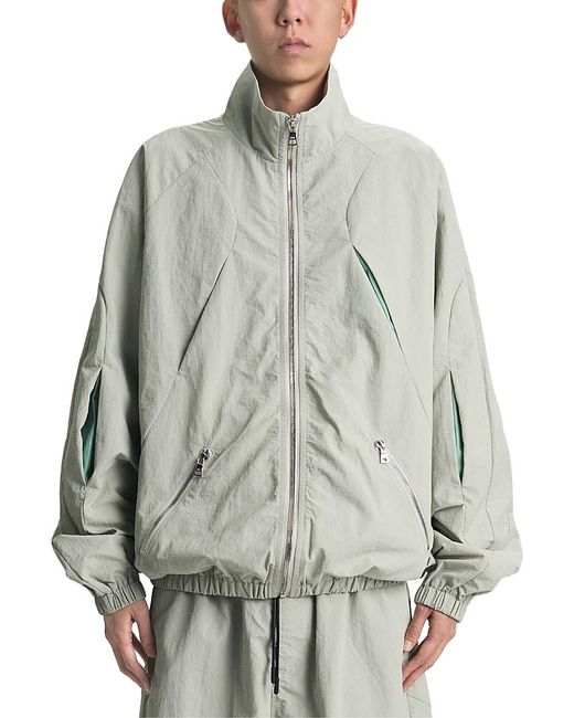 RTA Gray Parachute Jacket for men