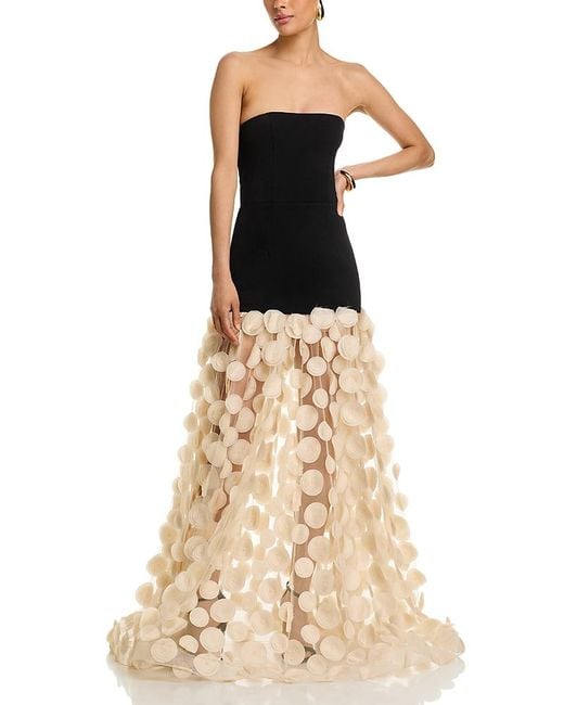 Bronx and Banco Natural Harper Strapless Gown