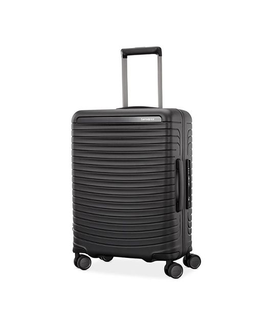 Samsonite Black Framelock Max Carry On Spinner Suitcase