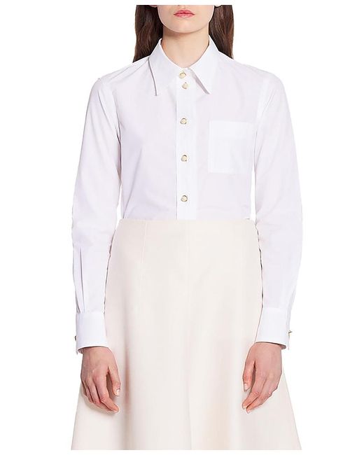 Lanvin White Long Sleeve Shirt