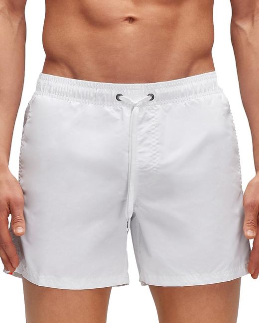 Sundek Gray Regular Fit 14 Board Shorts for men